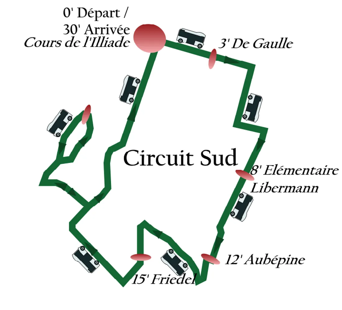 navette illkirch boucle S